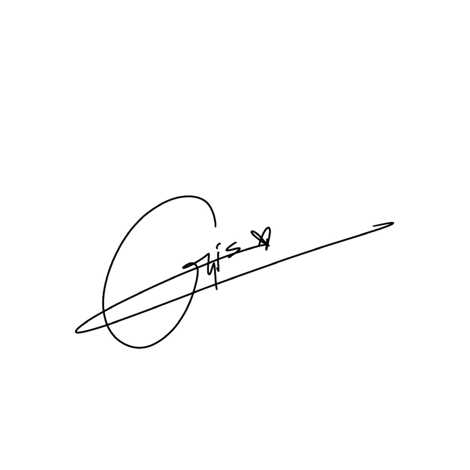 Firma de Astrid Pérez